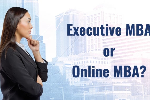 executive mba vs online mba
